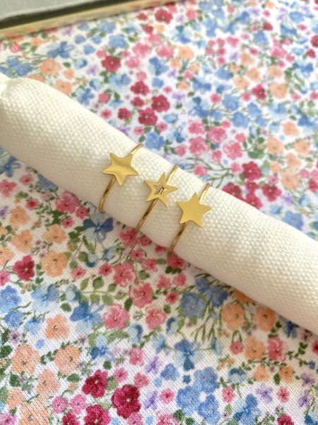 Anillo estrella - Sin relleno