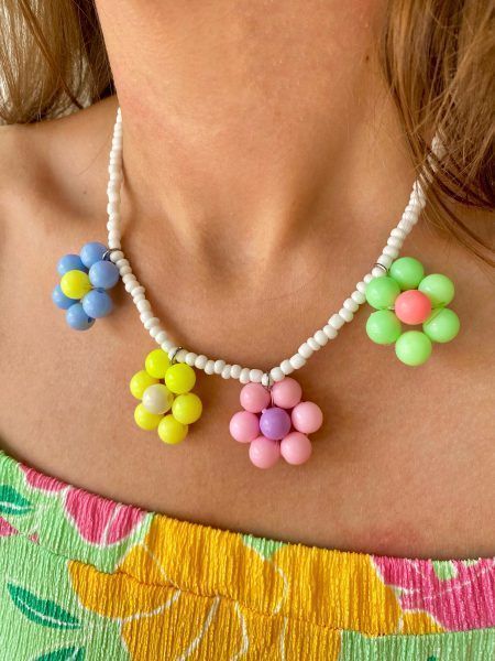 Collar Maxi Flower