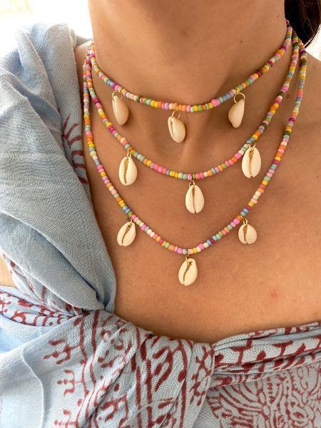 Collar triple conchita