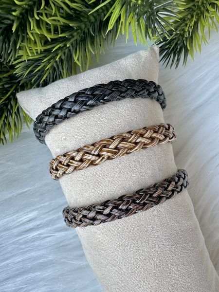 Pulsera cuero trenzado