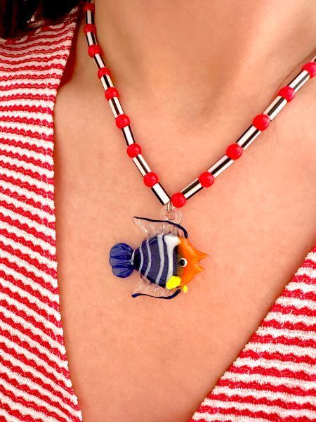 Collar pez Nemo - Rojo