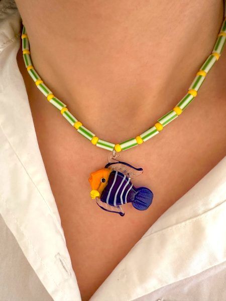 Collar pez Nemo - Verde