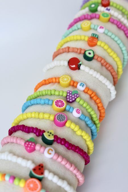 Pulseras de frutas