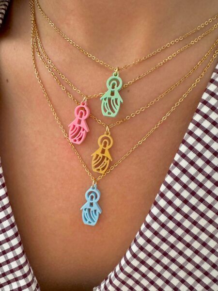 Collar Virgen Milagrosa - color