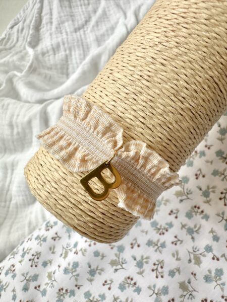 Pulsera volantito vichy