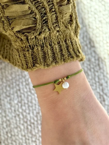 Pulsera Estrella Nova - Verde