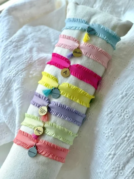Pulseras Volantito COLOR